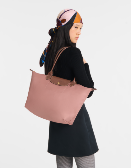 Longchamp Le Pliage Original L Tote Bag – Pink Tea vip time amman jordan